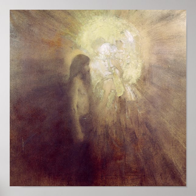 The Temptation of St. Anthony, 1883 Poster (Framsidan)