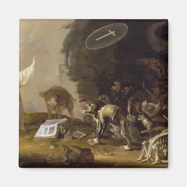 The Temptation of St. Anthony (panel) Magnet (Framsidan)