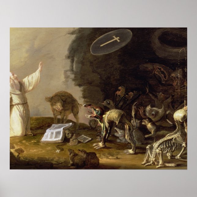 The Temptation of St. Anthony (panel) Poster (Framsidan)