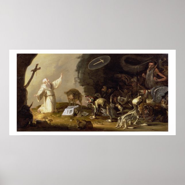 The Temptation of St. Anthony (panel) Poster (Framsidan)