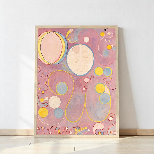 The Ten Largest No. 8 Adulthood, Hilma af Klint Poster (Skapare uppladdad)
