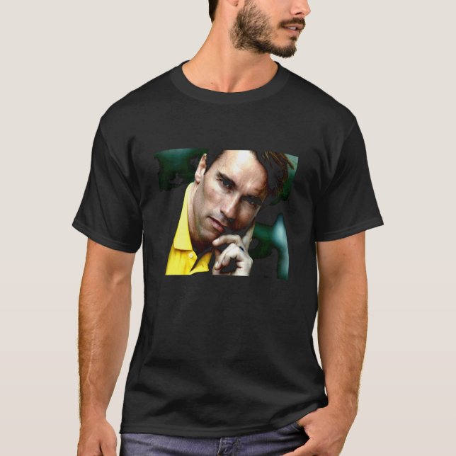 The Terminator Arnold Schwarzenegger Hollywood Skå T Shirt (Framsida)