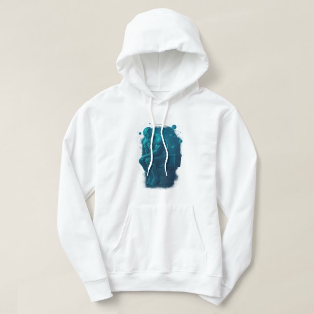 The Thinker on the Throne  Hoodie (Design framsida)