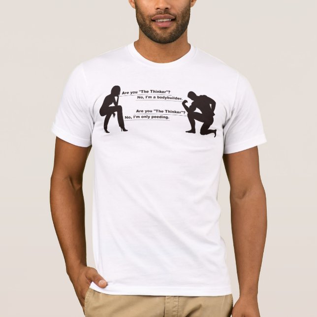 The Thinker Tee Shirt (Framsida)