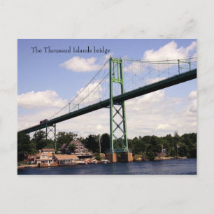 The Thousand Islands brygga vykort