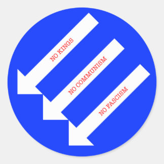 The Three Arrows Runt Klistermärke