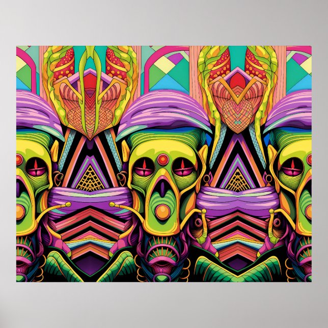 The Three Cyborg Problem Poster (Framsidan)