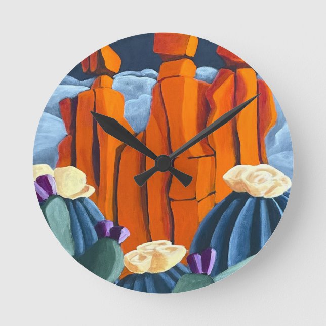 The Three Gossips  Rund Klocka (Framsida)