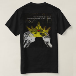 The Throne Trap - Vintage Grunge Grafisk T-Shirt -