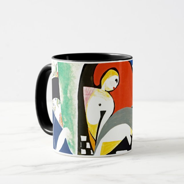 The Thundershower Modern Art Mug Mugg (Framsida vänster)