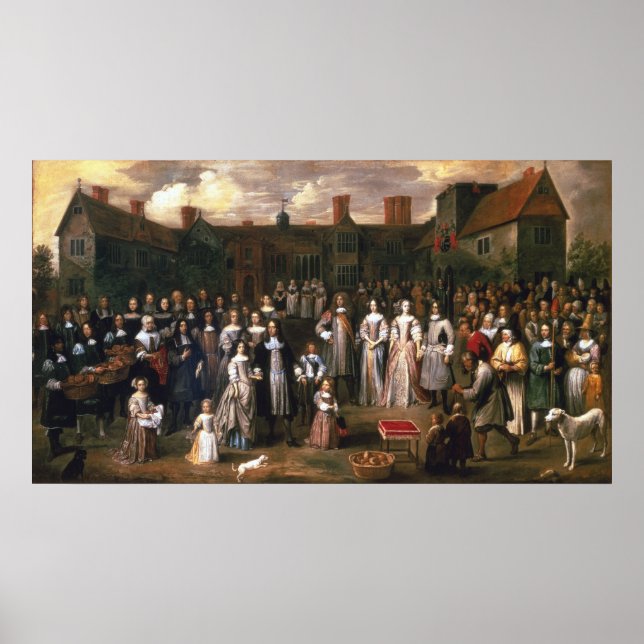 The Tichborne Dole, 1671 Poster (Framsidan)