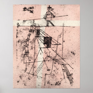 The Tight Rope Walker (Seiltänzer) (1923) av Paul Poster