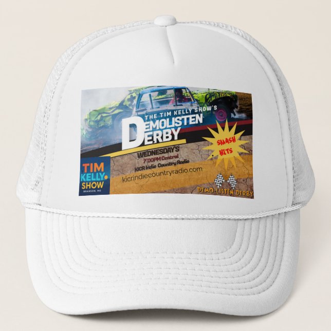 The Tim Kelly Show Demolition Derby hatt Keps (Framsida)