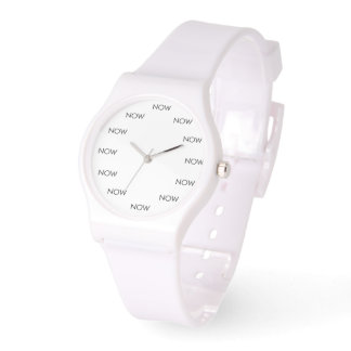 The Time Is NOW Watch – Present Moment Reminder Armbandsur