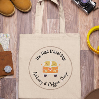 The Time Traveler Coffee Business Tygkasse