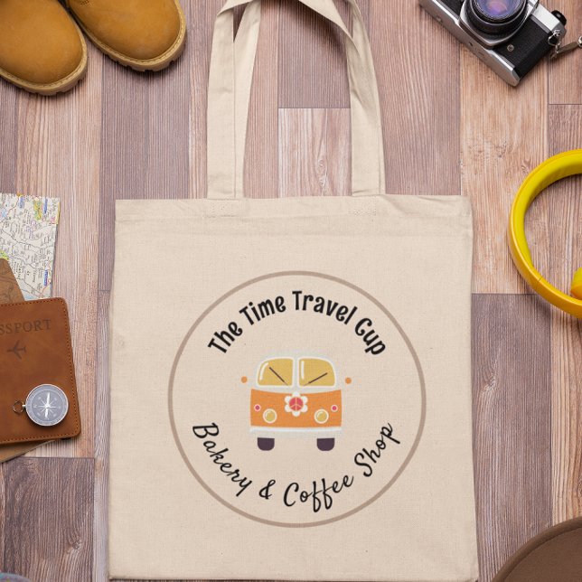 The Time Traveler Coffee Business  Tygkasse (Skapare uppladdad)