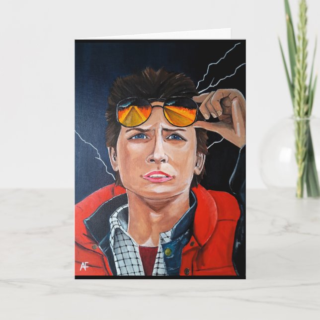 The Time Traveller Painting by Alfred Fox Kort (Framsida)