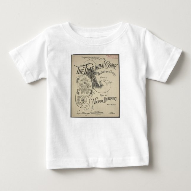 The Time Will Come - Baby Stramplar T Shirt (Framsida)