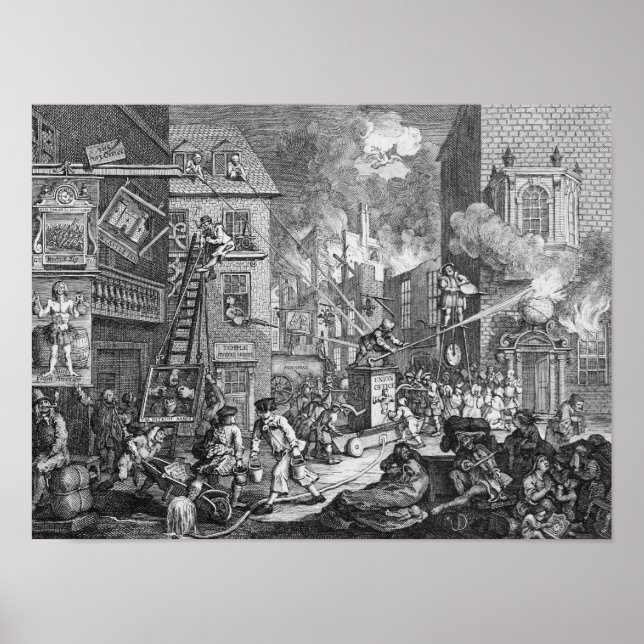 The Times, Plate I, 1762 Poster (Framsidan)