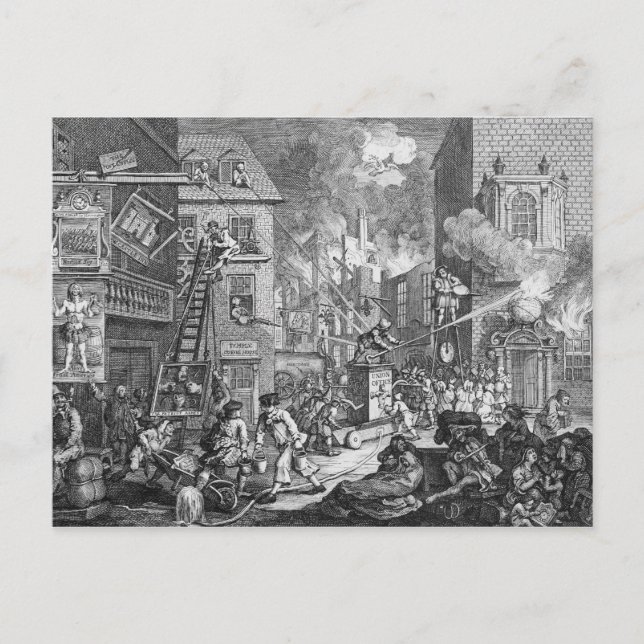 The Times, Plate I, 1762 Vykort (Framsida)