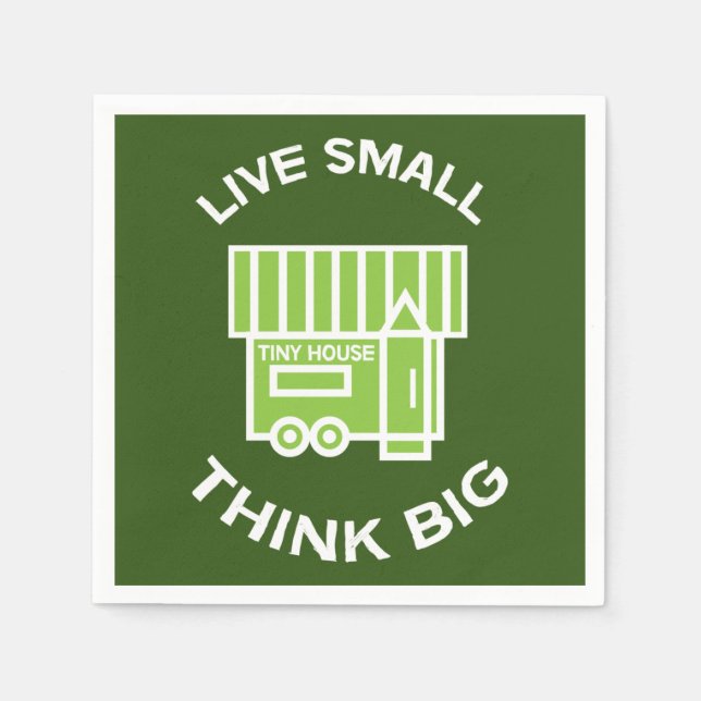 The Tiny House Movement - Tiny Houses - Tiny Home Pappersservett (Framsidan)