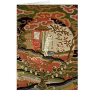 The Tortoise and The Hare Edo period Hälsningskort