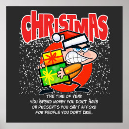The tote bag for people who don't like Christmas Poster