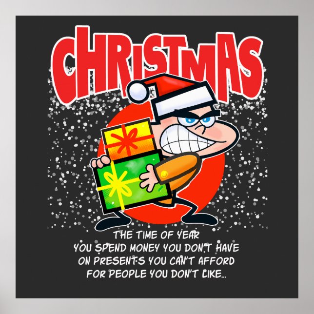 The tote bag for people who don't like Christmas Poster (Framsidan)