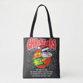 The tote bag for people who don't like Christmas Tygkasse