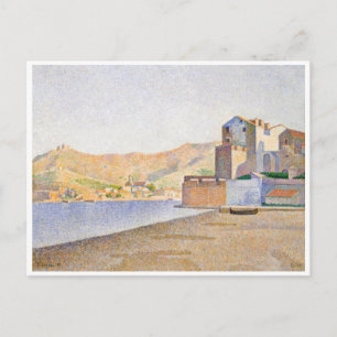 The Town Beach, Collioure, Opus 165 (1887) Vykort