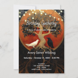 The Tree Between Worlds | Tree of Life R&B Inbjudningar