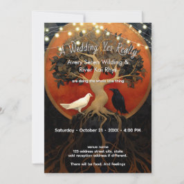 The Tree Between Worlds | Tree of Life R&B Inbjudningar