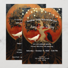 The Tree Between Worlds | Tree of Life R&B Inbjudningar