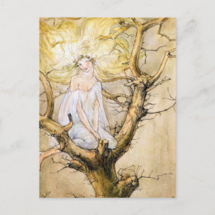 The Tree Fairy Vintage Vykort