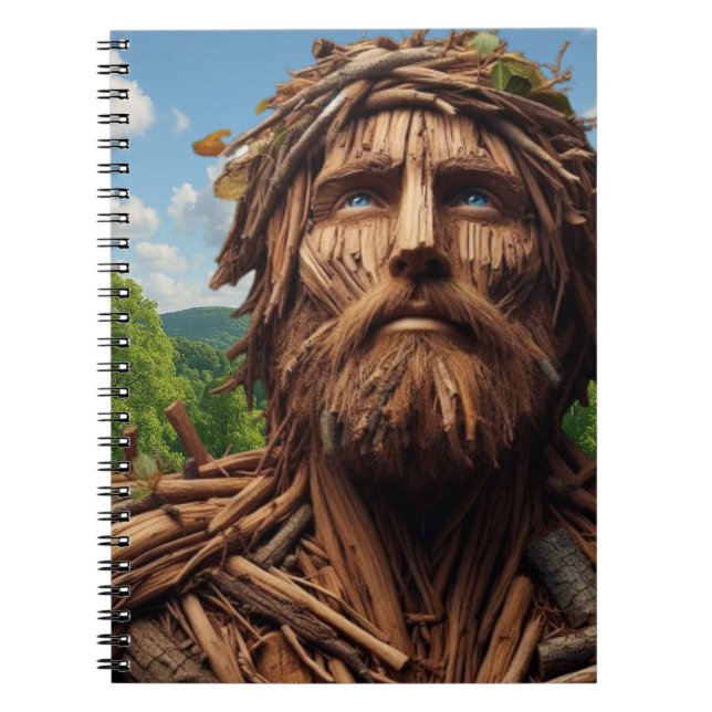 The Tree‑Man – Keeper of the Light Anteckningsbok (Framsidan)