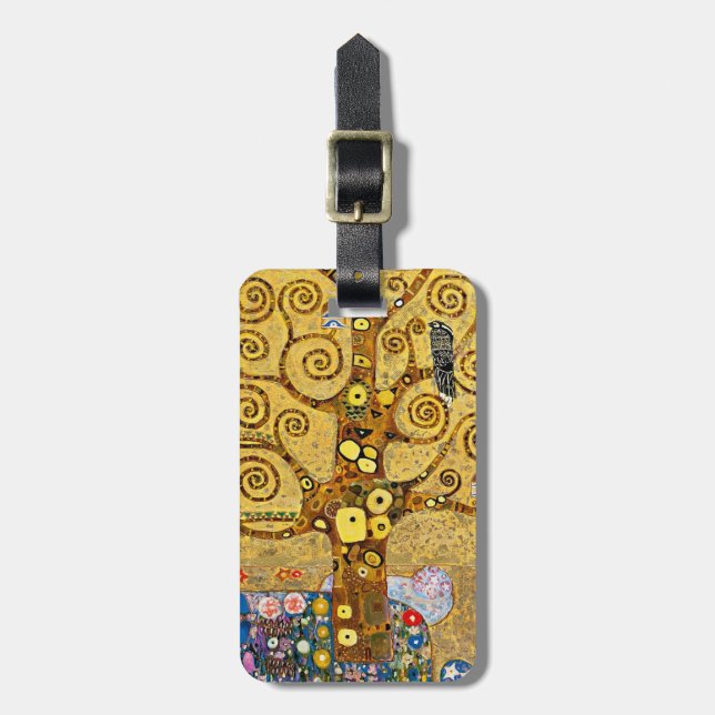 “ The Tree of Life ” , Gustav Klimt Bagagebricka (Vertikal Framsida)