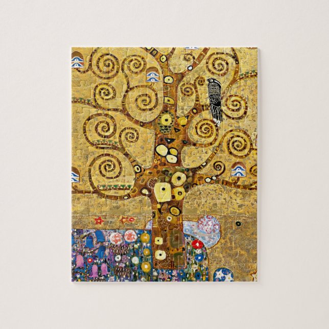 “ The Tree of Life ” , Gustav Klimt Pussel (Vertikal)