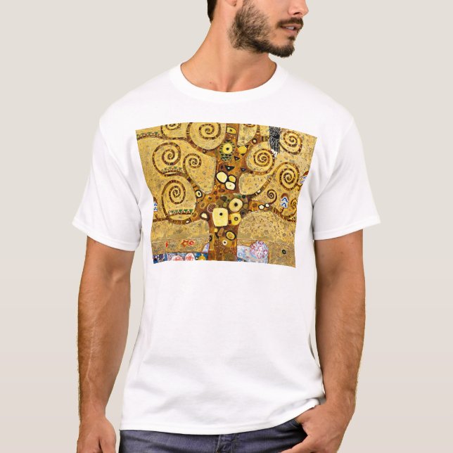 “ The Tree of Life ” , Gustav Klimt T-shirt (Framsida)