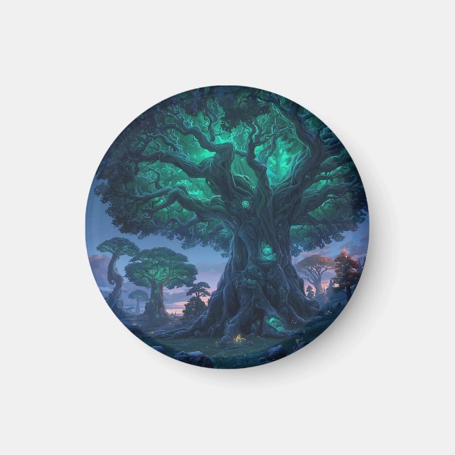 The Tree that holds magic Magnet (Framsidan)