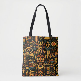 The Tribal Tapestry Original Edition Tote Bag Tygkasse