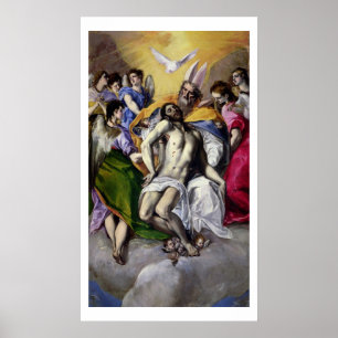 The Trinity, 1577-79 (olja på canvas) Poster