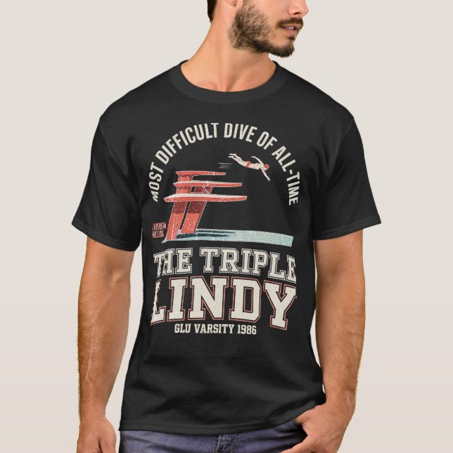 The Triple Lindy T Shirt (Framsida)