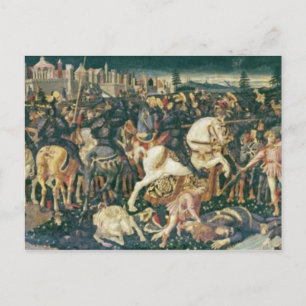 The Triumph of David and Saul, 1445-55 Vykort