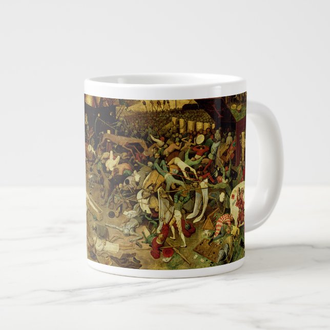 The Triumph of Death, c.1562 (olja på panelen) Jumbo Mugg (Framsida höger)