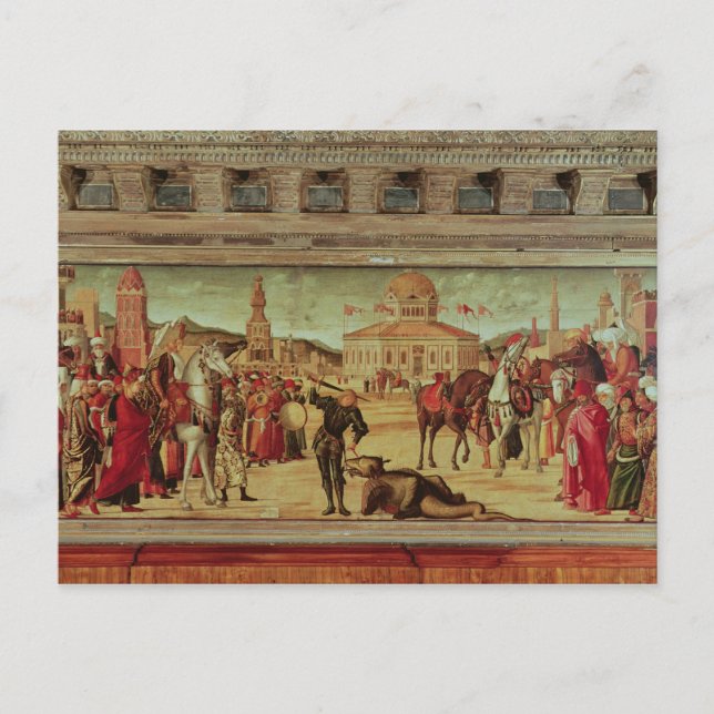 The Triumph of St. George, 1501-7 Vykort (Framsida)