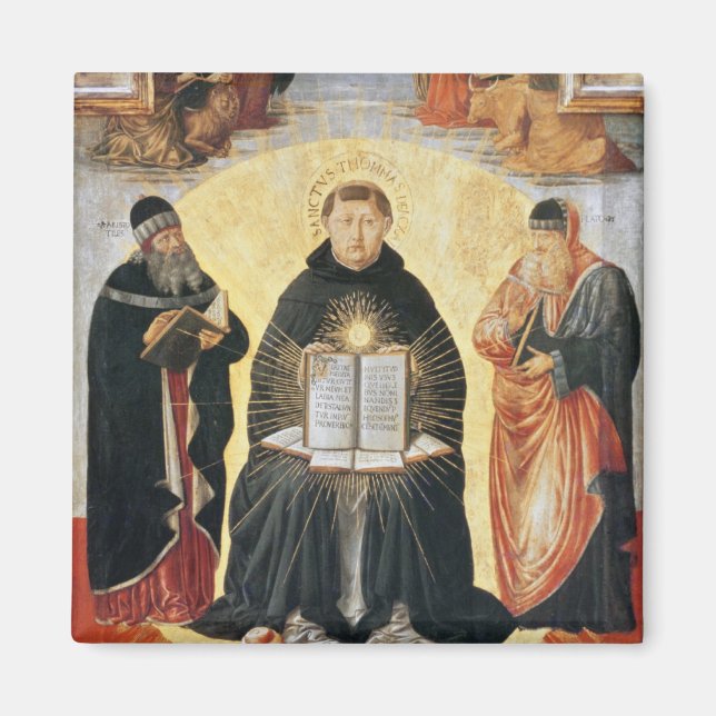 The Triumph of St. Thomas Aquinas Magnet (Framsidan)
