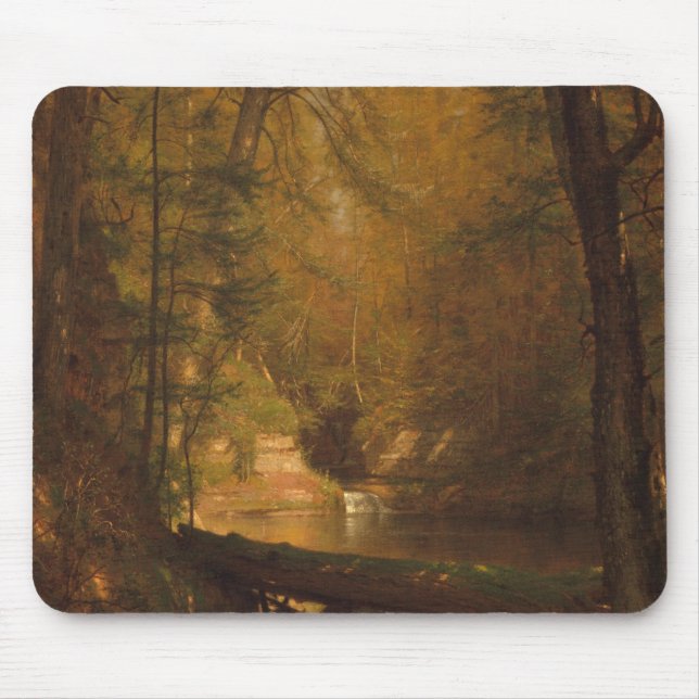 The Trout Pool (1870) Konstverk - Musmattor (Framsidan)