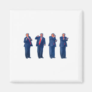 The Trumpty Dance Trump Dansar 4 juli _1 Magnet