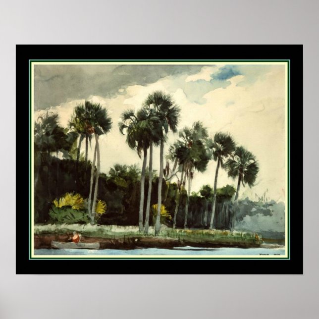 "The Turkey Buzzard" Winslow Homer ca. 1904 Poster (Framsidan)