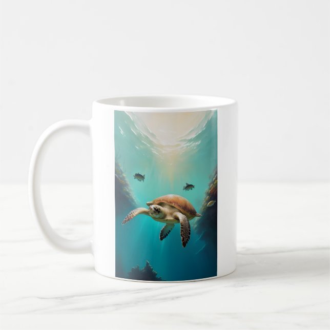 The Turtle Mug  Kaffemugg (Vänster)